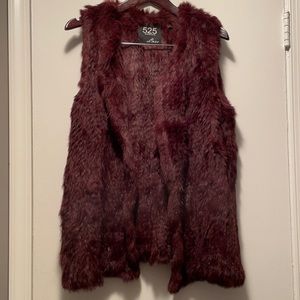Real Rabbit Fur Vest